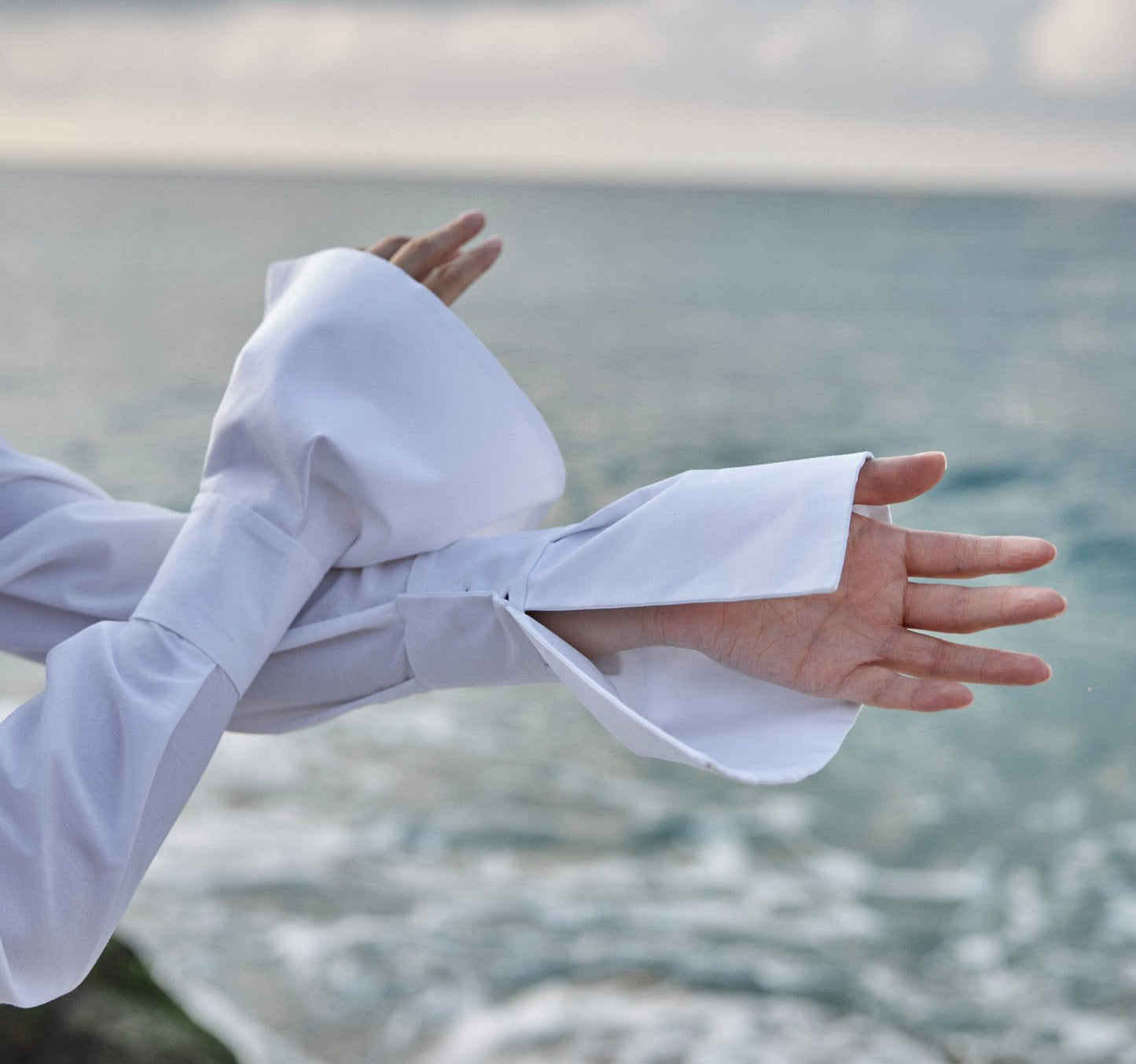 Vestido largo de algodón “Esencia”