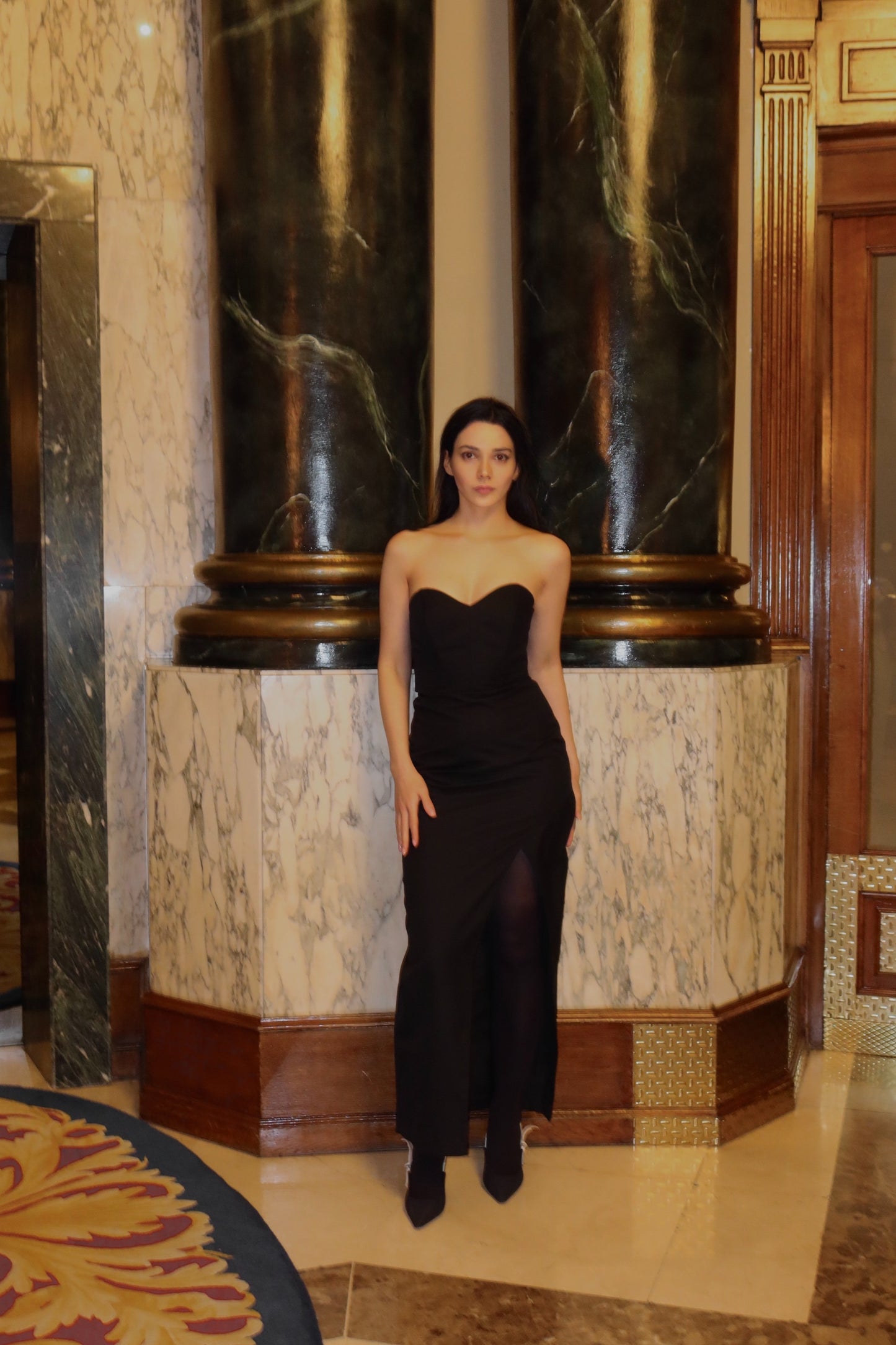 Vestido negro “Essenza”