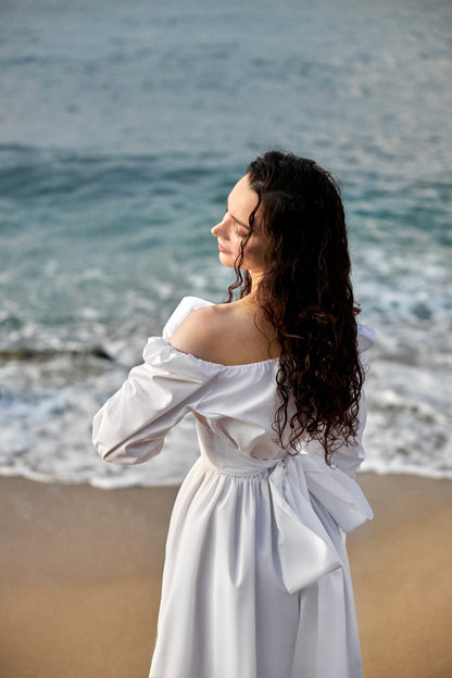 Long cotton dress