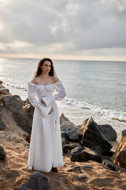 Long cotton dress
