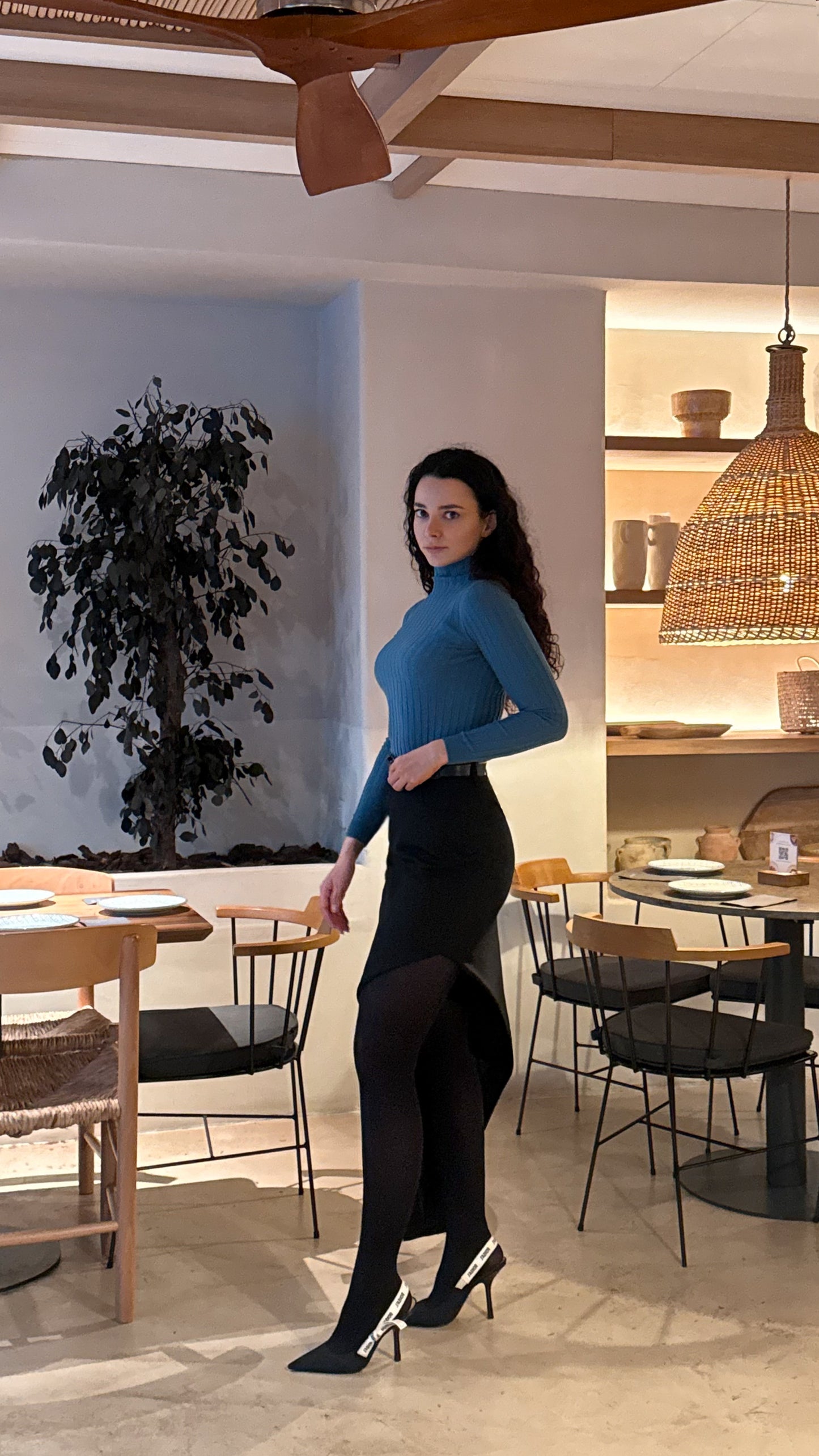 Falda asimétrica “Esmée”