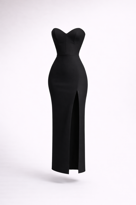 Vestido negro “Essenza”